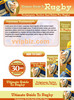 Thumbnail Rugby Website Template Plr Pack