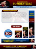 Thumbnail Wrestling Website Template Plr Pack