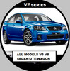 Thumbnail HOLDN VE COMMODORE CALAIS OMEGA HSV series 1 SEDAN-WAGON-UTE