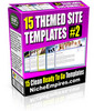Thumbnail 15 Themed Site Templates Vol. 2  (MRR)