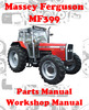 Thumbnail MASSEY FERGUSON MF 399 SPARE PARTS & WORKSHOP MANUAL