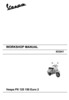 Thumbnail Piaggio Vespa PX 125 150 Euro 2 Service Manual (1998-2008)