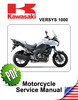 Thumbnail Kawasaki Versys 1000 Mk1 Service Manual (2012-14)