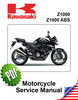 Thumbnail Kawasaki Z1000 (2nd gen.) Repair Manual (2007-09)