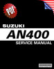 Thumbnail Suzuki Burgman AN400 (2nd gen.) Repair Manual (2007-10) Thumbnail Suzuki Burgman AN400 (2nd gen.) Repair Manual (2007-10)