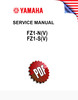 Thumbnail Yamaha FZ1-S/N Fazer Repair Manual (2006-07)