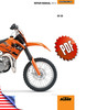 Thumbnail KTM 85 SX Minibike Repair Manual (2014)