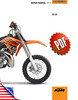 Thumbnail KTM 65 SX Repair Manual (2010-now)