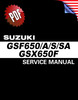Thumbnail Suzuki GSF650/A/S/SA Bandit / GSX650F Katana (K7-L6) Repair 