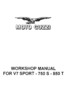 Thumbnail Moto Guzzi V7 Sport 750/850 Repair Manual (1971-77)