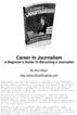 Thumbnail Career in Journalism with MRR