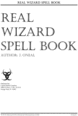 Thumbnail Real Wizard Spell Book Thumbnail Real Wizard Spell Book