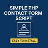 Thumbnail Simple PHP Contact Form Script for Business
