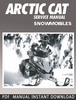 Thumbnail 2000 Artic Cat Snowmobiles Service Repair Manual Download 