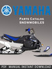 Thumbnail 2008 Yamaha FX10RTRAX Snowmobile Parts Catalogue