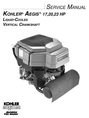Thumbnail Kohler AEGIS 17 20 23 HP Liquid-Cooled Vertical Crankshaft Engines Service Repair Manual Download