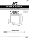 Thumbnail JVC AV-20420 Service Manual