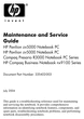 Thumbnail HP Pavilion ZX5000 Maintenance and Service Guide