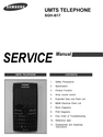 Thumbnail Samsung SGH-i617 Service Manual