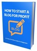 Thumbnail How To Start a Blog For Profit 
