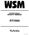 Thumbnail Kubota RTV 900 workshop Manual